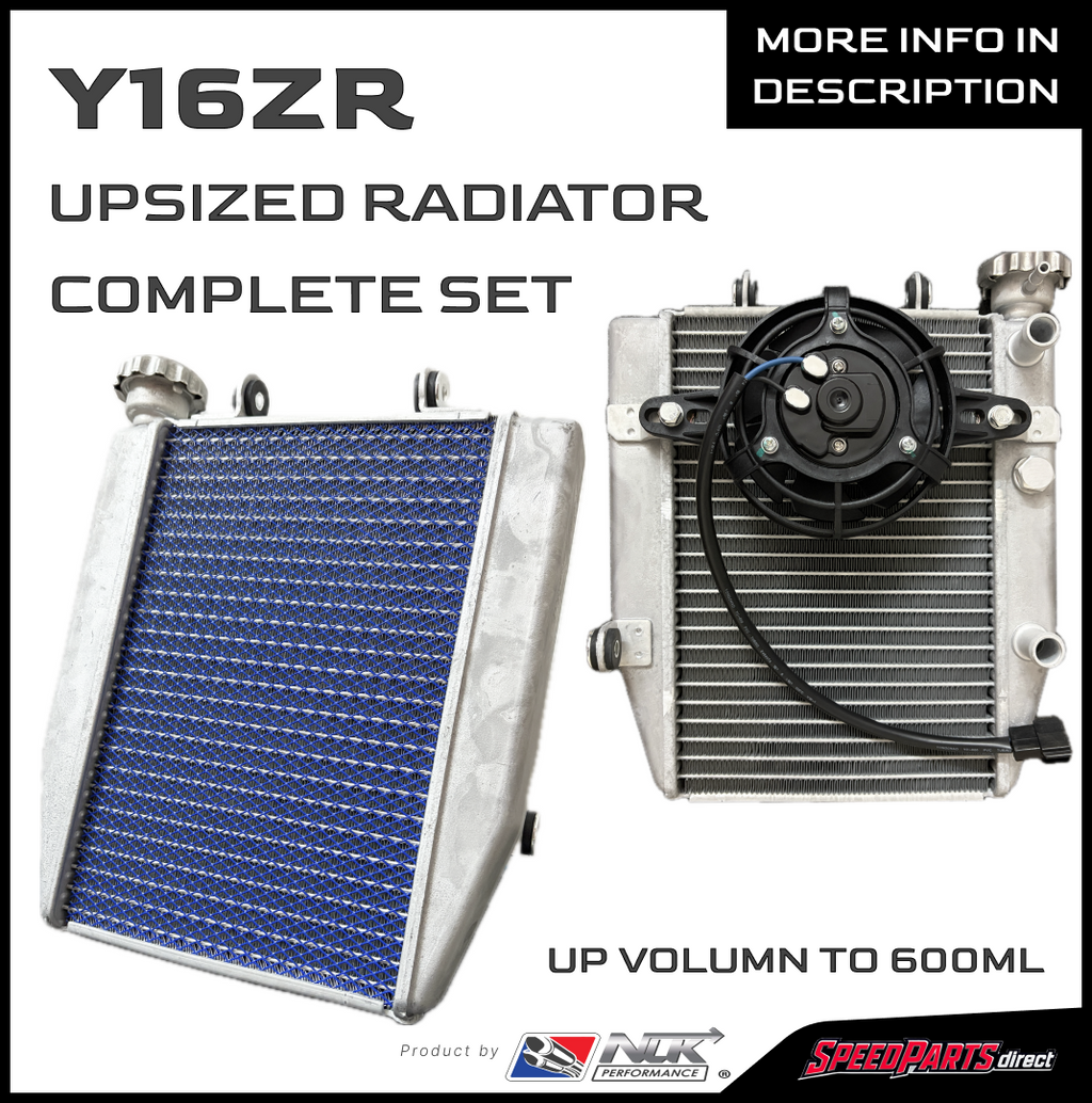 NLK PERFORMANCE 600ML OVERSIZED RADIATOR FOR Y16
