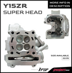 HPSP RACING SUPER CYLINDER HEAD RACING COMP. SET PORTING CNC Y15ZR (22/25mm) M10