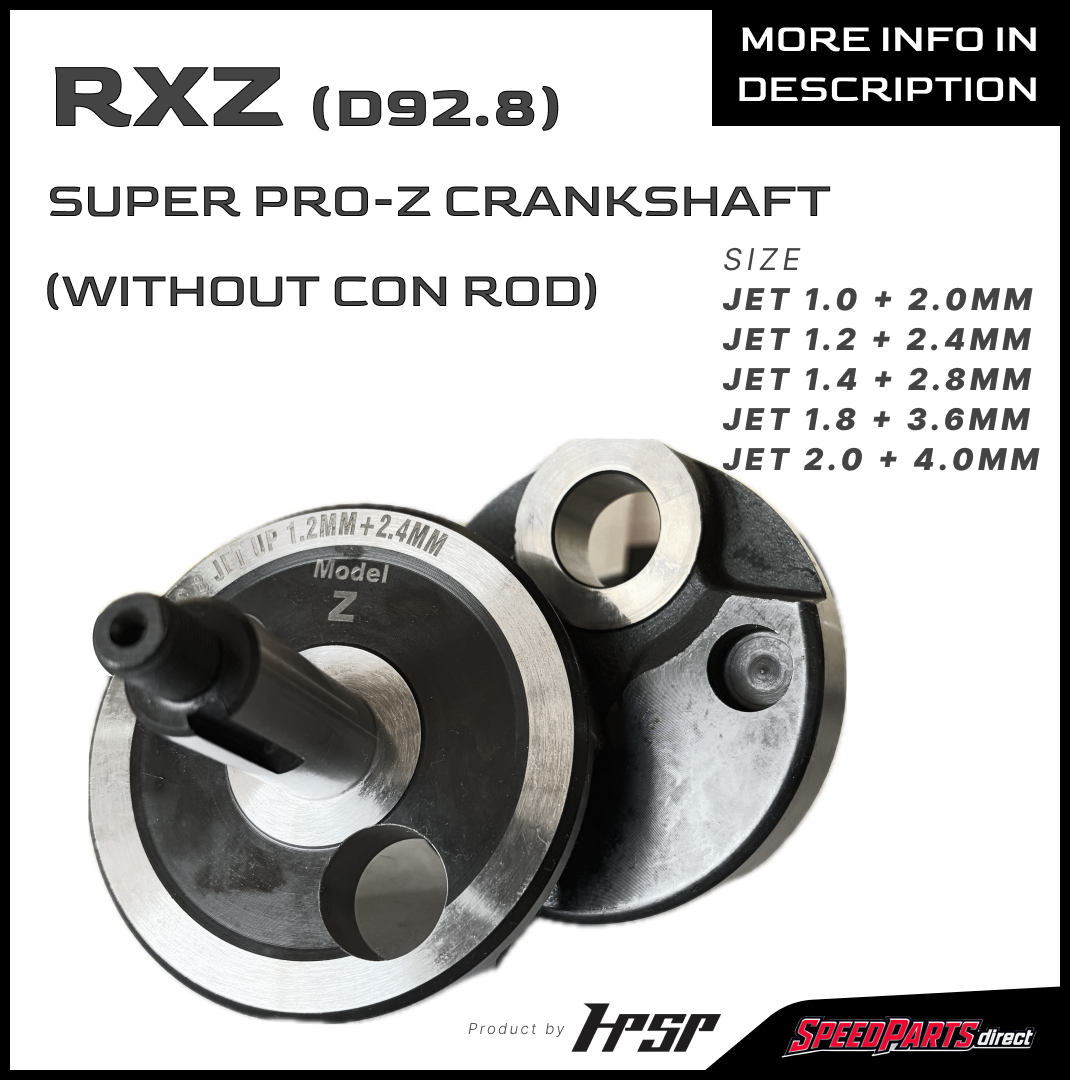 HPSP RACING RXZ SUPER PRO-Z CRANKSHAFT NO ROD