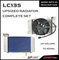 NLK PERFORMANCE 450ML OVERSIZED RADIATOR FOR LC135 V1-V7