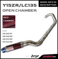 HPSP RACING LC135 Y15ZR OPEN CHAMBER RED CARBON