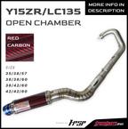 HPSP RACING LC135 Y15ZR OPEN CHAMBER RED CARBON