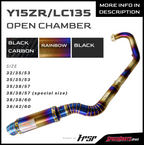 EXHAUST CHAMBER OPEN HPSP RACING Y15ZR/LC135 FULL SYSTEM HIGH RACING PERFORMANCE
