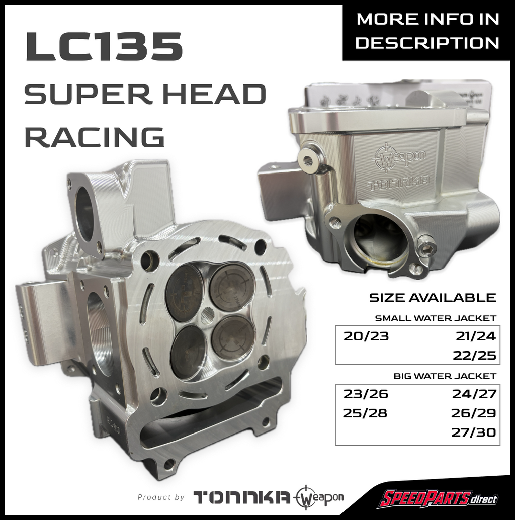 TONNKA WEAPON LC135 SUPER HEAD RACING CNC
