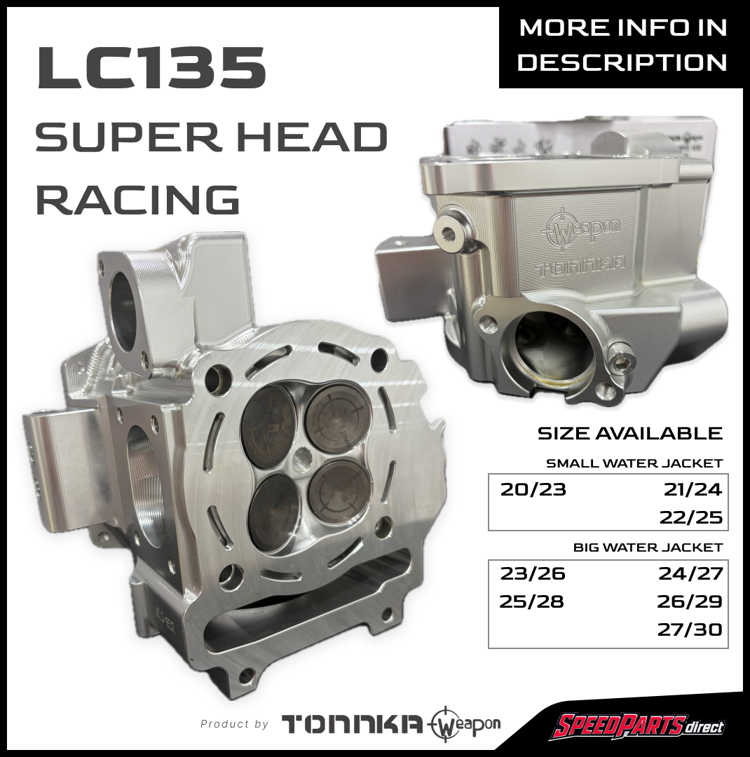 TONNKA WEAPON LC135 SUPER HEAD RACING CNC
