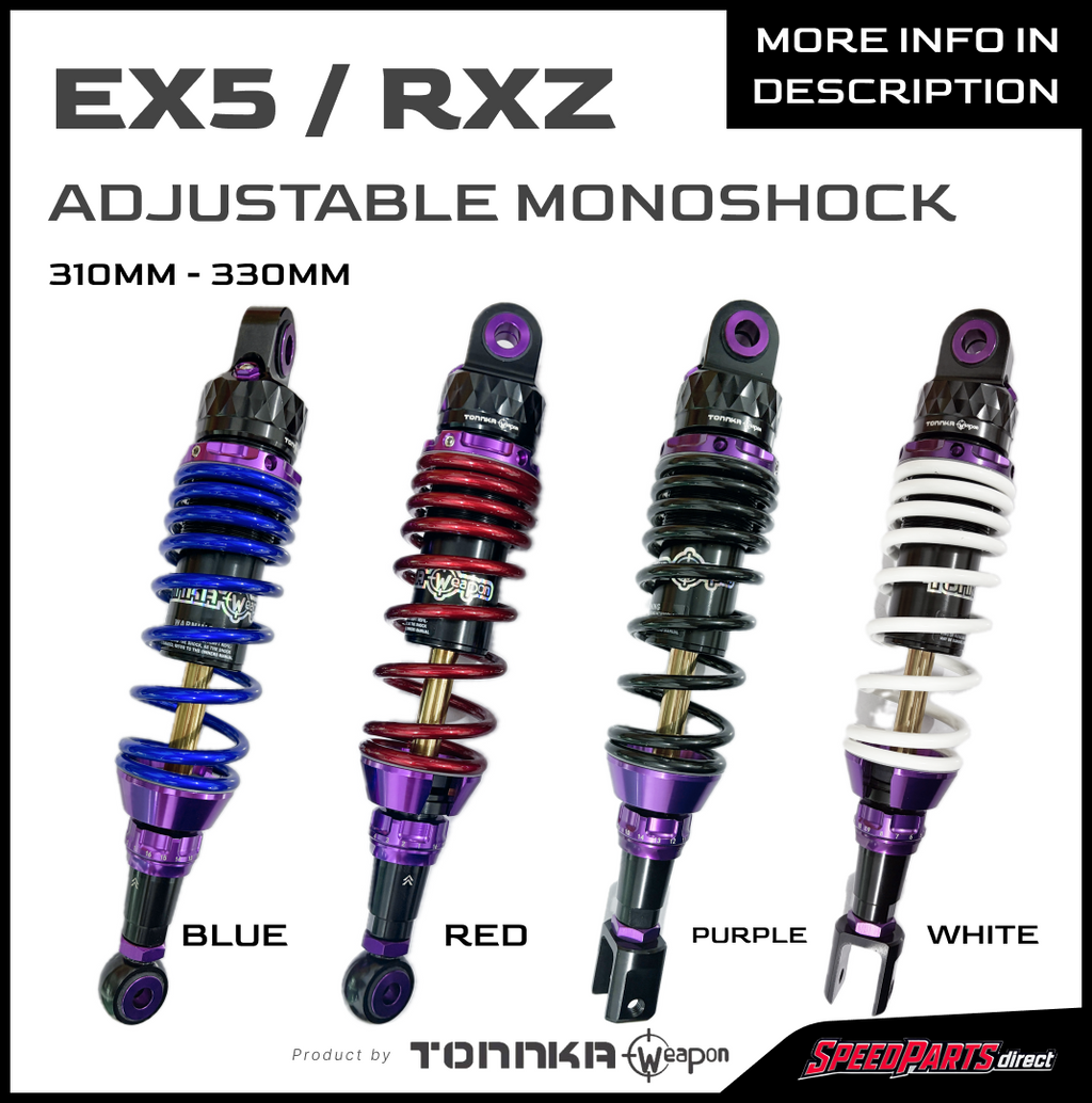 TONNKA WEAPON ADJUSTABLE MONOSHOCK EX5 310MM - 330MM