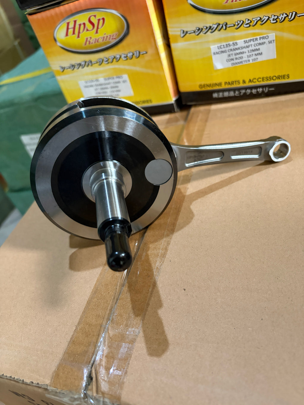 HPSP RACING LC135 5 SPEED SUPER PRO RACING CRANKSHAFT COMPLETE SET JET 2.2MM 4MM 4.65MM 6MM 8MM 10MM