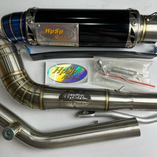 EXHAUST CHAMBER OPEN HPSP RACING Y16 Y16ZR FULL SYSTEM HIGH RACING PERFORMANCE