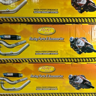 EXHAUST CHAMBER OPEN HPSP RACING Y16 Y16ZR FULL SYSTEM HIGH RACING PERFORMANCE