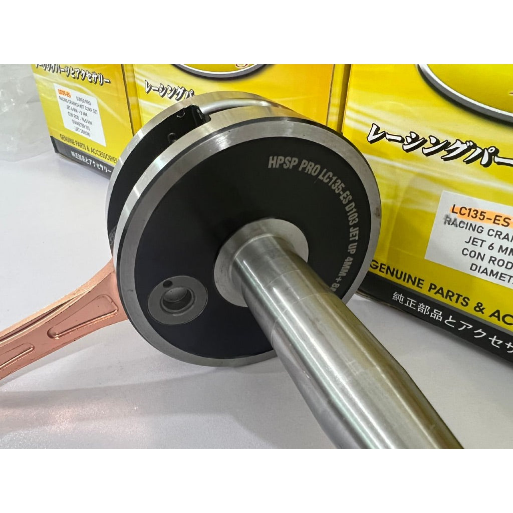 LC135-ES HPSP SUPER PRO CRANKSHAFT COMP.SET JET 2MM / JET 4MM / JET 4.65MM / JET 6MM / JET 8MM