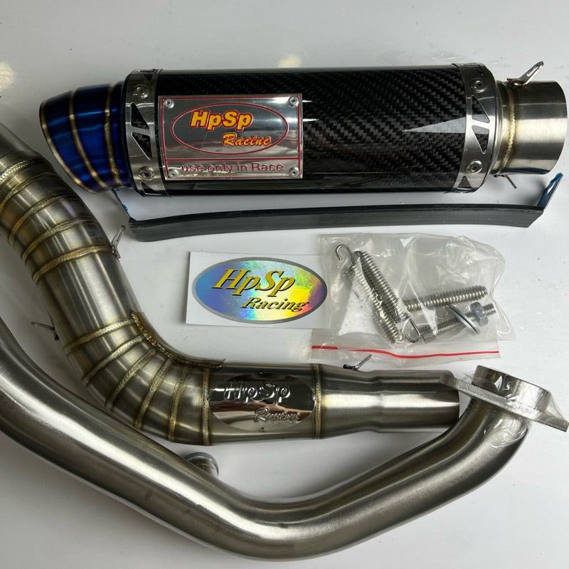 EXHAUST CHAMBER OPEN HPSP RACING Y15ZR/LC135 FULL SYSTEM HIGH RACING PERFORMANCE