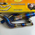 EXHAUST CHAMBER OPEN HPSP RACING Y15ZR/LC135 FULL SYSTEM HIGH RACING PERFORMANCE