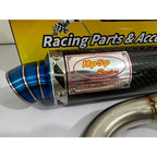 HPSP RACING NVX155 V1 V2 CHAMBER EXHAUST CARBON BLACK H-LC 32/35/48 35/35/50