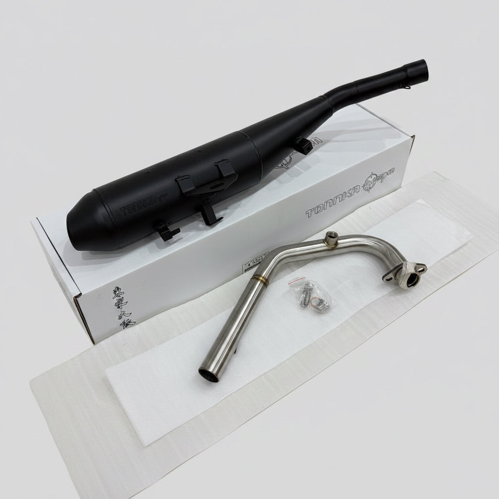 TONNKA WEAPON SUZUKI RAIDER TAPPER VELOCITY BACK PRESSURE EXHAUST