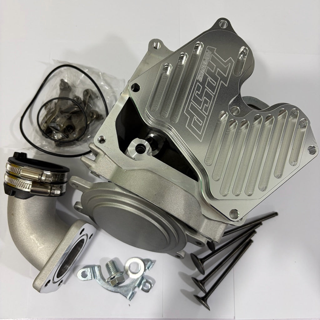 HPSP RACING WAVE 125 4 VALVE SUPER HEAD CNC COMPLETE SET 22/25 24/27