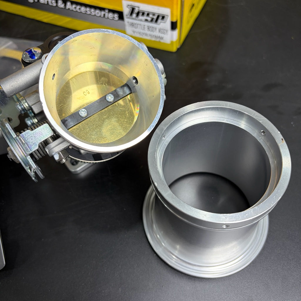 HPSP RACING DOUBLE INJECTOR THROTTLE BODY Y15 48MM 50MM