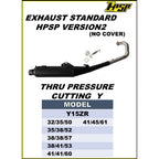 HPSP THRU PRESSURE  EXHAUST PIPE RACING (VERSION 2) CUTTING-Y Y15ZR