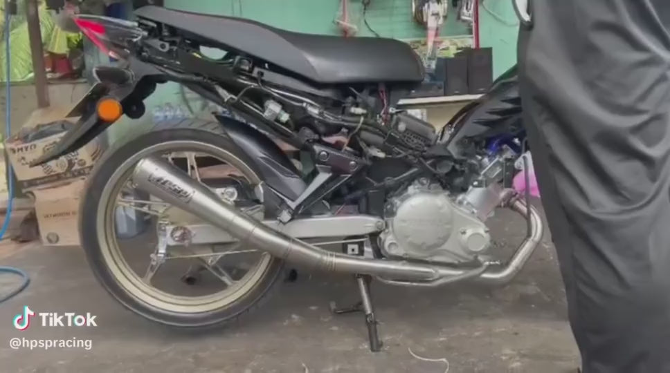 HPSP RACING STRAIGHT FLOW SUPER OPEN EXHAUST LC135