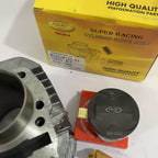 HPSP RACING W125/W125-FI CYLINDER BLOCK ASSY TECH 2L BODY+9MM WITH PISTON FORGED 65MM/66MM PIN13/PIN14