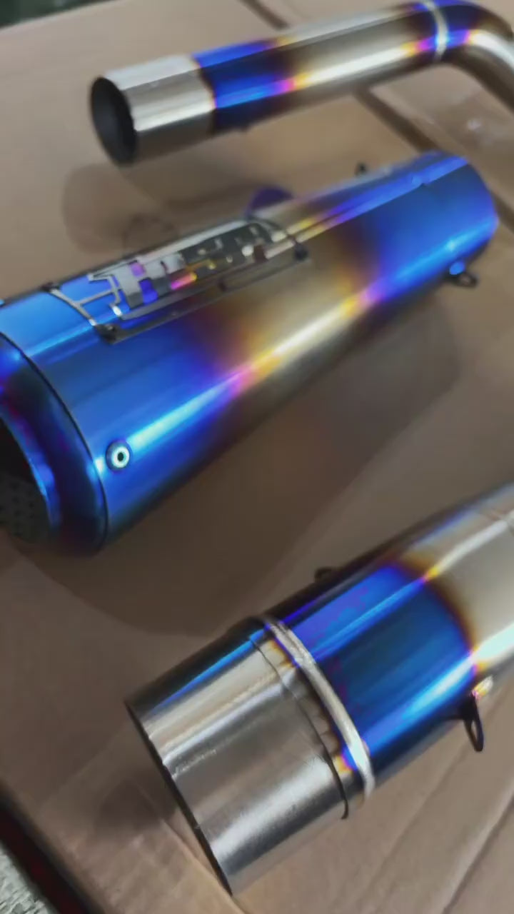 HPSP RACING LC135 STRAIGHT FLOW SUPER OPEN TAPPER VELOCITY RAINBOW